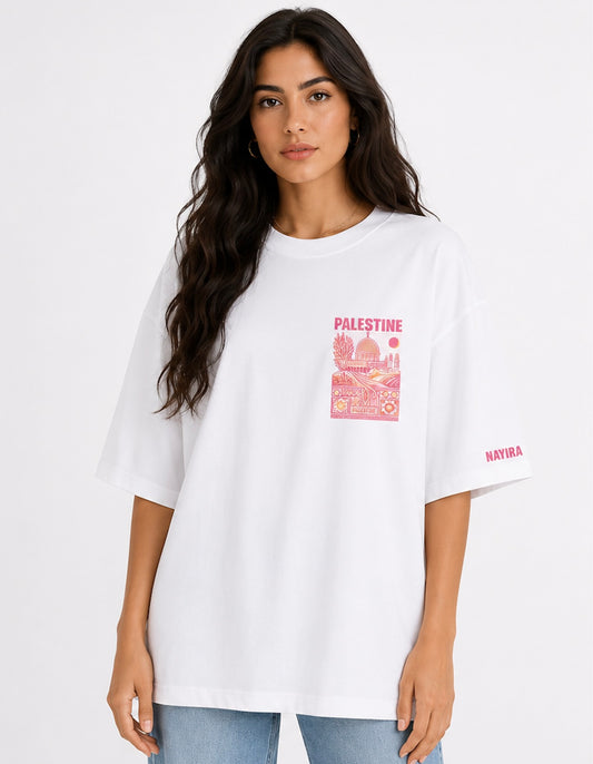 PALESTINE T-SHIRT PINK